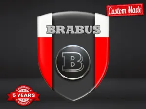 Brabus Autocollants Pare-Brise Tuning Élégant Qualité